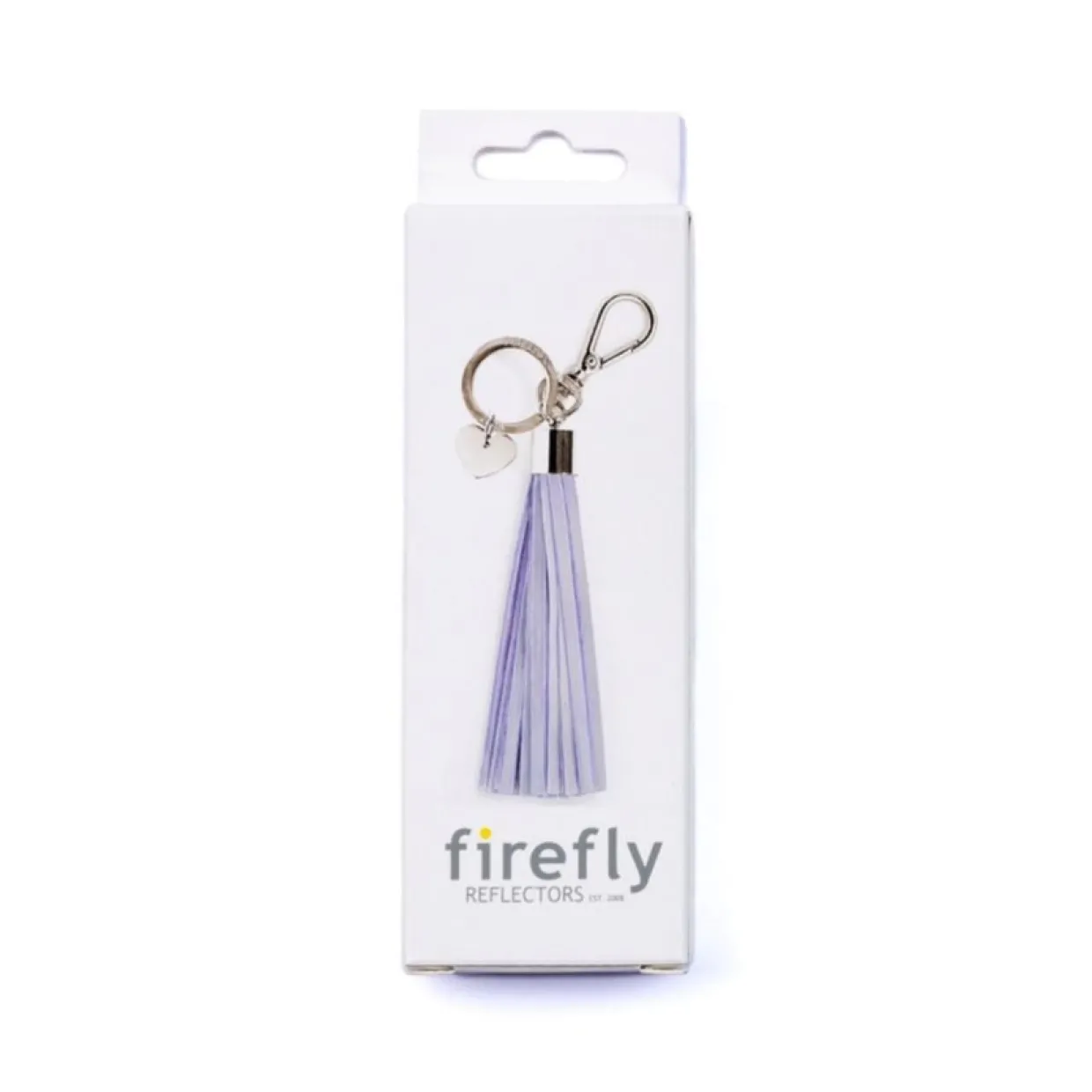 Reflekterande tofs Lila