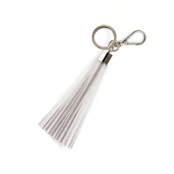 Reflekterande tofs silver