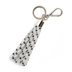 Reflekterande tofs silver prick