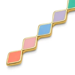 Örhänge Confetti Long Guld Multi