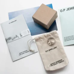 Örhänge Good Luck silver 1 st