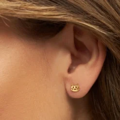 Örhänge Kitty Guld