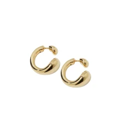 Örhängen Bolded Drops Guld