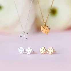 Örhängen Bring Me Luck Silver