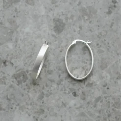 Örhängen Ribbon Silver