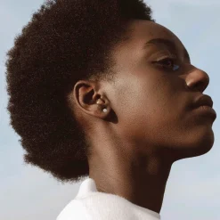 Örhängen rund silver