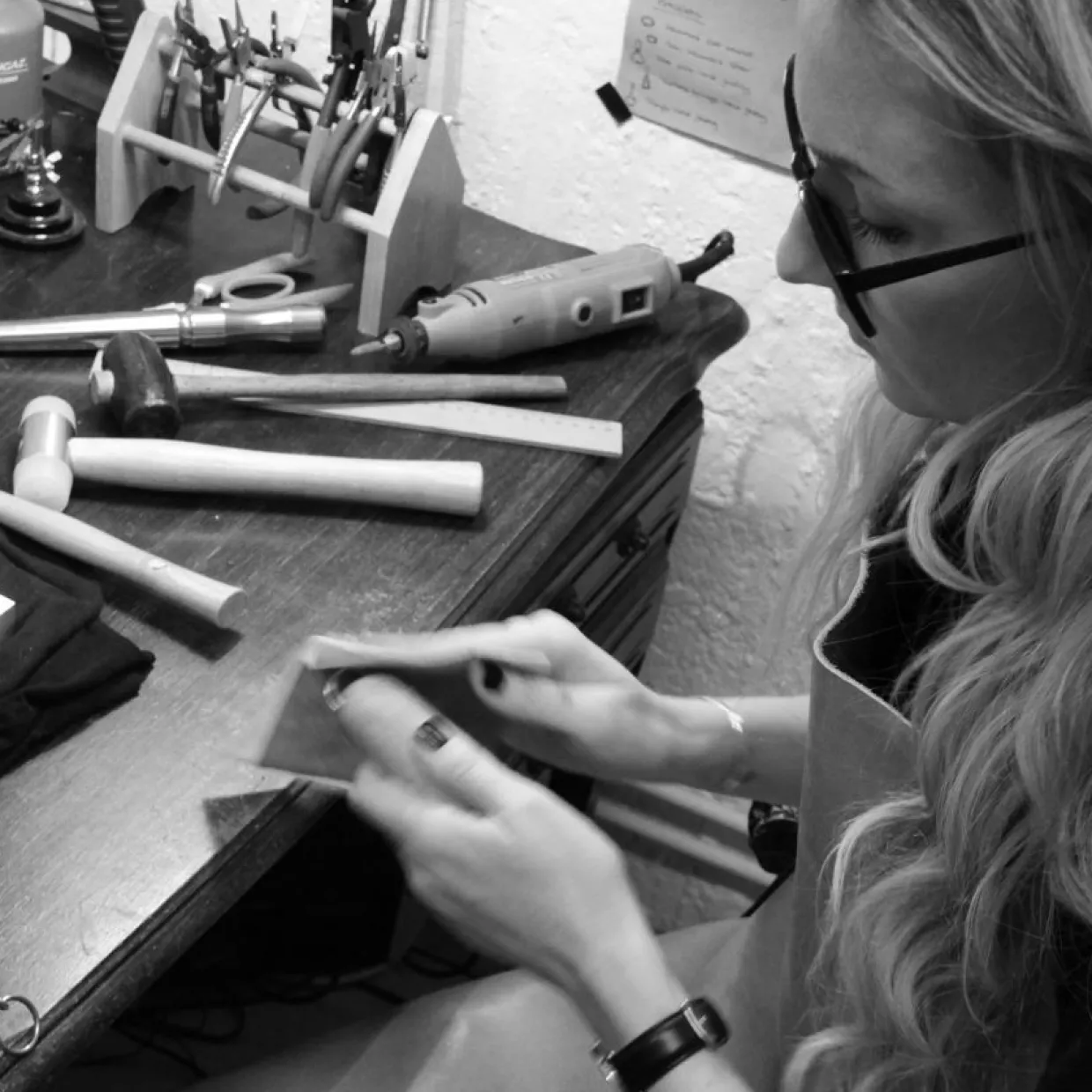 Örhängen rund silver