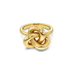 Ring Infinity Knot Large Guld