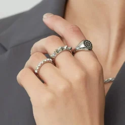 Ring Peak Single Stål XS 16,0 mm