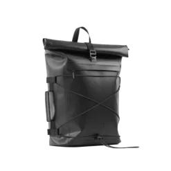 Ryggsäck Pannier rolltop (incl 2 carabiners) Svart