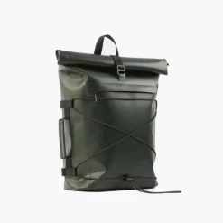 Ryggsäck Pannier rolltop (incl 2 carabiners ) grön