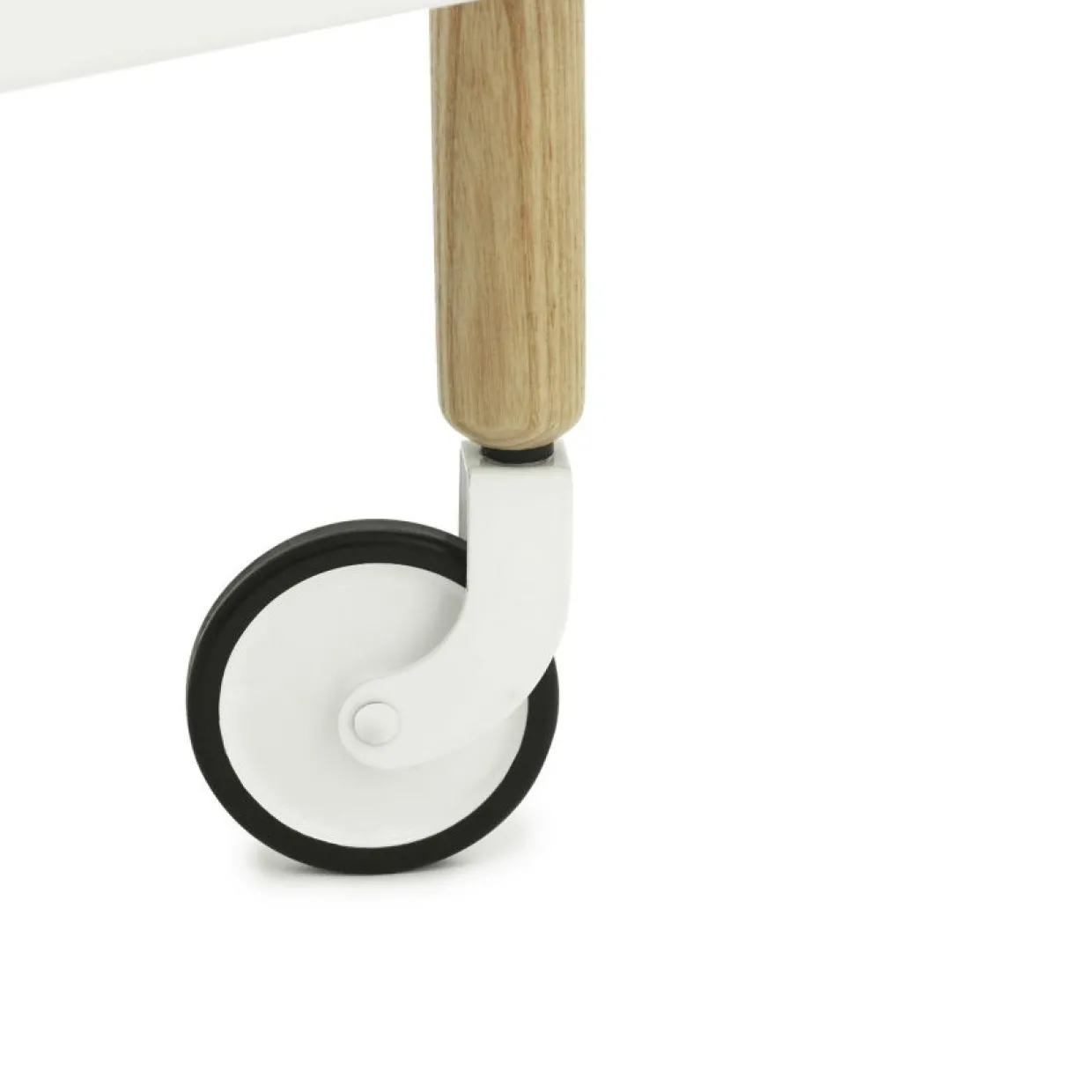 Serveringsvagn Block vit/ask