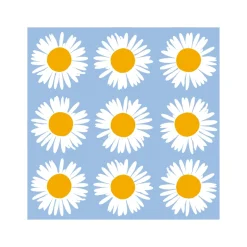 Servett Auringonkukka 33 cm Blå