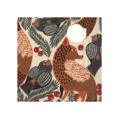 Servett Ketunmarja Linen lunch 33 cm Beige