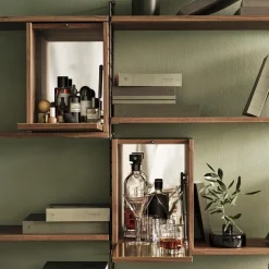 Snapsskåp 28x38x30 Valnöt