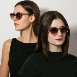 Solglasögon Oval Champagne