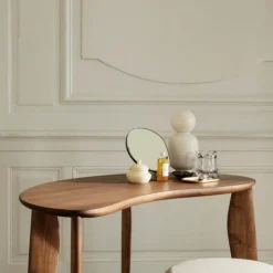 Spegel för bord, Pond mörk krom