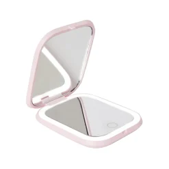 Spegel LED liten Ljusrosa