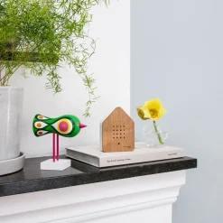 Speldosa Fågelholk Kvitter Ek