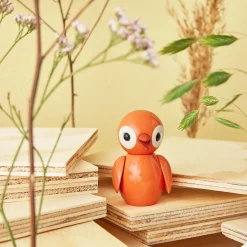 Spring birds 6,5 cm Optimistic Orange