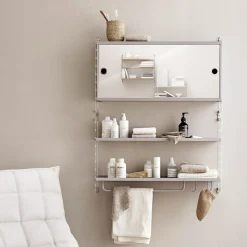 Stång Metall 58 cm beige