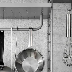 Stång Metall 58 cm grå