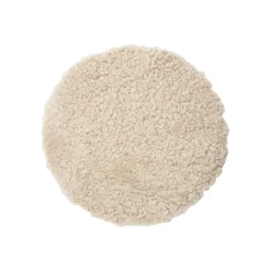 Stolsdyna Fårö fårskinn 34 cm beige
