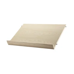 Tidskriftshylla Trä 58x30 ask