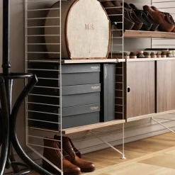 Tidskriftshylla Trä 78x30 valnöt