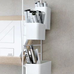 Tidskriftssamlare vit