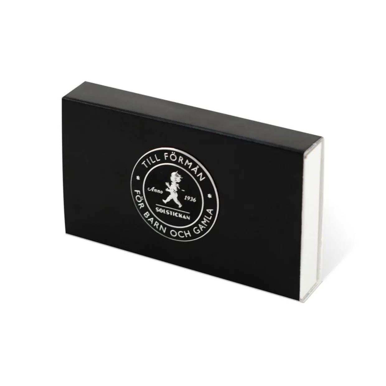 Tändstickor svart solstickan