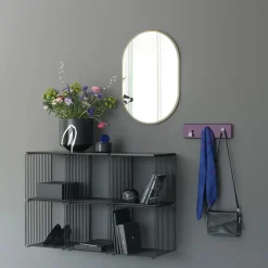 Toppskiva Wire 34,8x18,8cm Svart