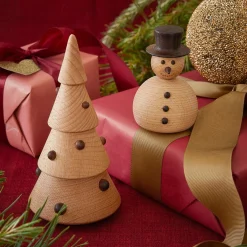 Träfigur Julgran 15cm