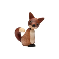 Träfigur Roxy Räv 10cm