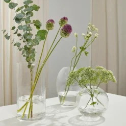 Vas Laine Oval 14x20cm Klar