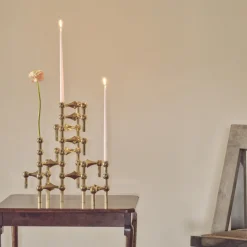 Vas Stoff Nagel Mässing