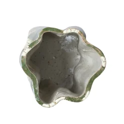 Vas Swirly 18,5 cm Grön