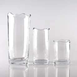 Vas Våg liten klarglas