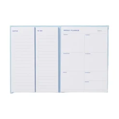 Veckoplanerare Set KIT Ljusblå