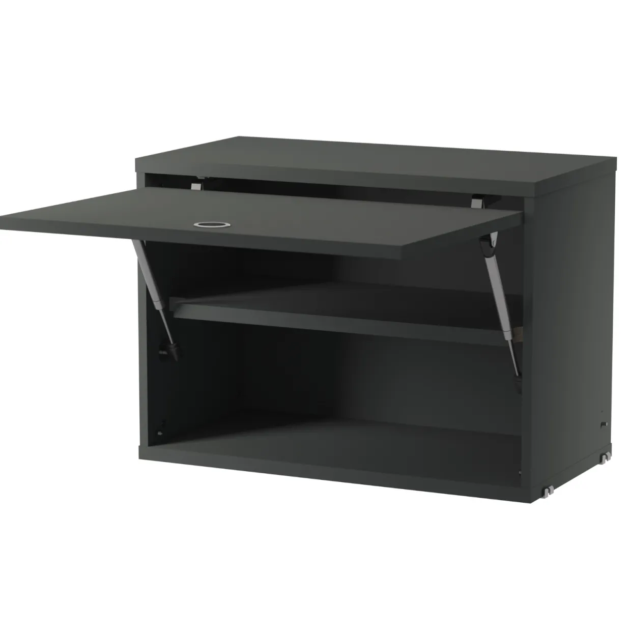 Överskåp 58x42x30 Mörkgrå