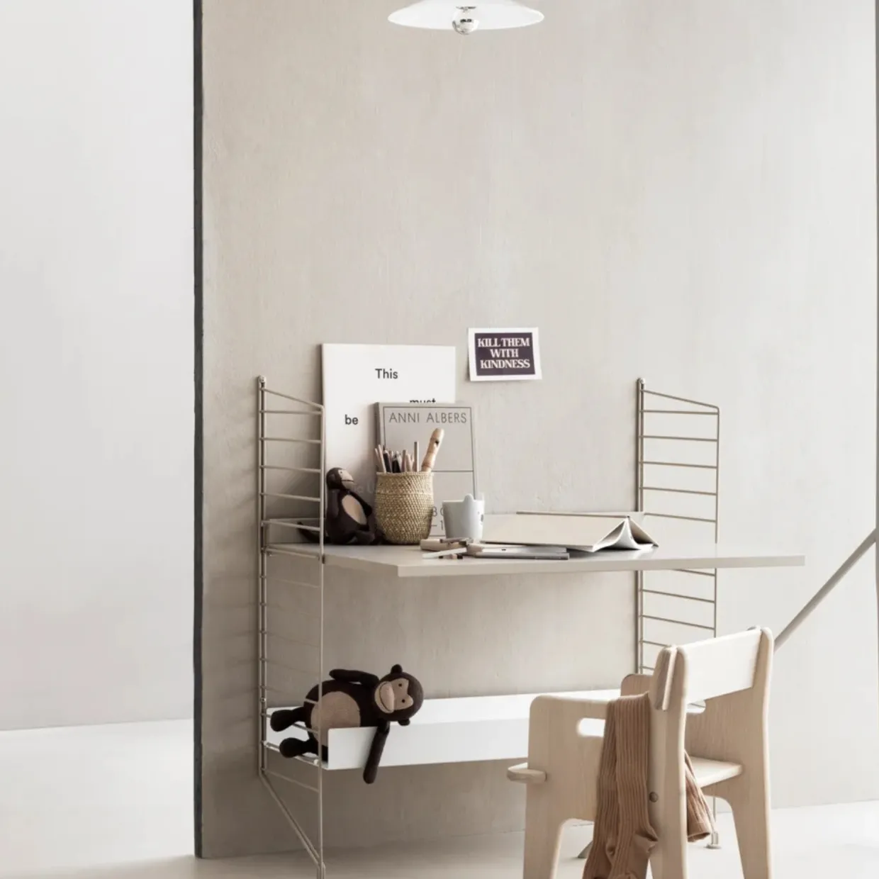 Väggavel 75x20 2-p beige