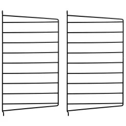 Väggavel 50x30 2-p svart