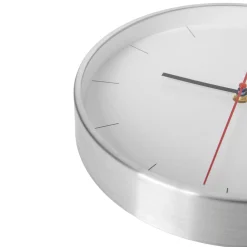 Väggklocka Mano 25 cm Krom