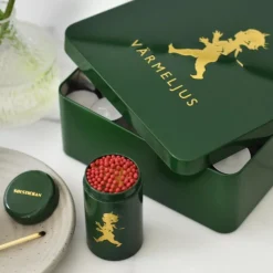 Värmeljuslåda Solstickan Grön