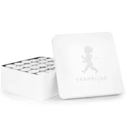 Värmeljuslåda Solstickan Vit