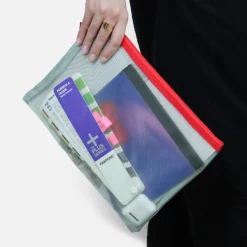 Väska nät L Grön/Röd