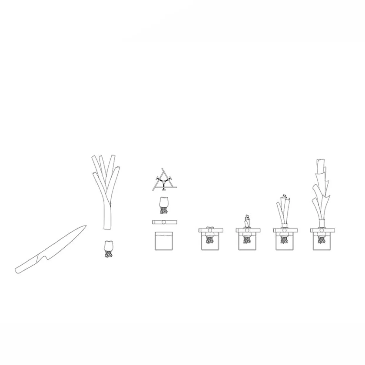 Växtställ Regrow Svart